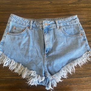 Topshop Kiri Jean Shorts